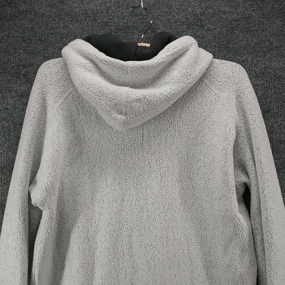 Fan Cloth Womens Michigan State Pullover Drawstring Hoodie Sweatshirt Gray 2XL - Picture 7 of 13